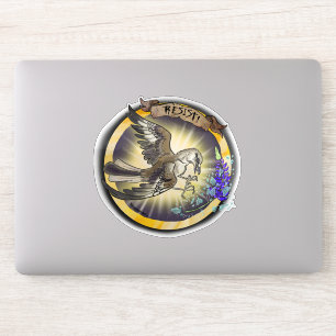 Weerstaatsaand Texas Spotlijster Sticker