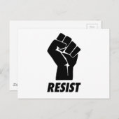 weerstand briefkaart (Voorkant / Achterkant)