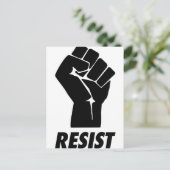 weerstand briefkaart (Staand voorkant)