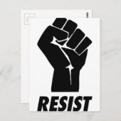 weerstand briefkaart (Voorkant / Achterkant)