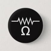 Weerstand in Ohm Ronde Button 5,7 Cm (Voorkant)