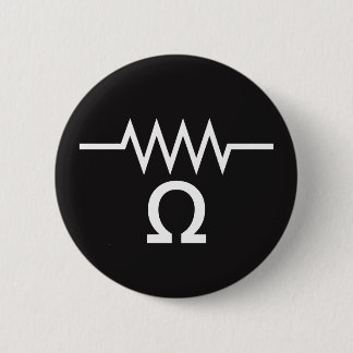 Weerstand in Ohm Ronde Button 5,7 Cm