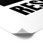 Weerstand Poster (Hoek)