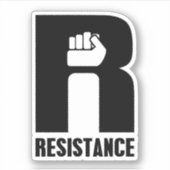 Weerstand Sticker (Voorkant)