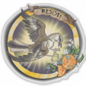 Weerstands Staatsvogel Florida Spotvogel Sticker (Voorkant)