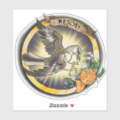 Weerstands Staatsvogel Florida Spotvogel Sticker (Vel)