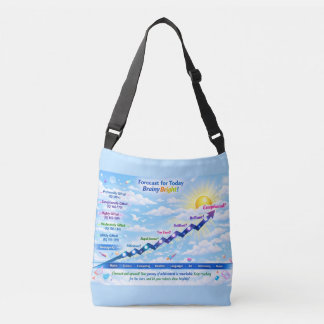 Weersverwachting voor vandaag: BrainyBright weer! Crossbody Tas