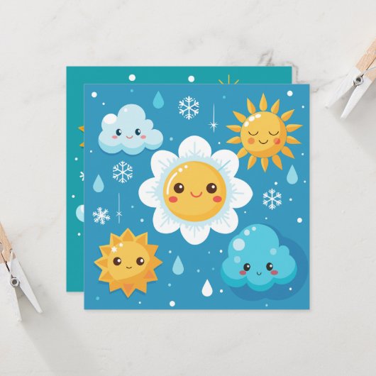 Weerswonderen Kaart (Voorkant / Achterkant in situ)