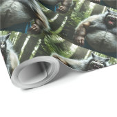 Weerwolf at het dorp glanzend inpakpapier (Rol Hoek)