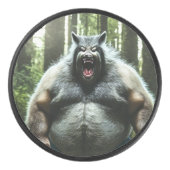 Weerwolf die het hele dorp hockey puck at (Voorkant)