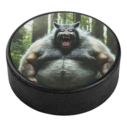 Weerwolf die het hele dorp hockey puck at (3/4)