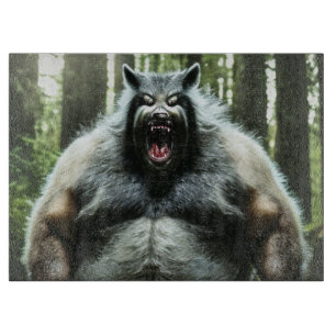 Weerwolf die het hele dorp snijplank at