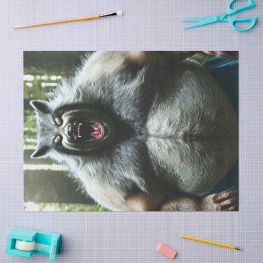 Weerwolf die het hele dorp tissuepapier at (Craft)