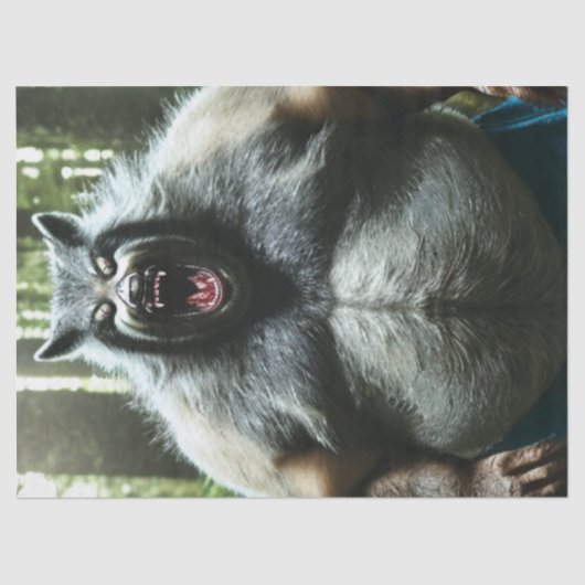 Weerwolf die het hele dorp tissuepapier at (Voorkant)