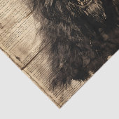 weerwolf Halloween Decoupage Tissuepapier (Detail)