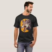 Weerwolf Halloween jongen T-shirt (Voorkant volledig)