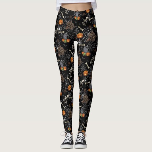 🐺 Weerwolf Halloween Leggings 🎃💀 (Voorkant)