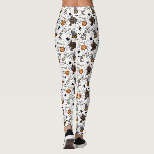 🐺 Weerwolf Halloween Leggings 🎃💀 (Achterkant)