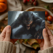 Weerwolf Lycan Briefkaart