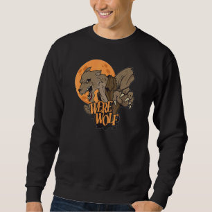 Weerwolf Volle Maan Lui Halloween Kostuum Weerwolf Trui