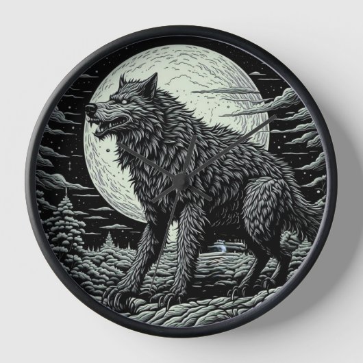 weerwolf voor de volle maan (Voorkant)