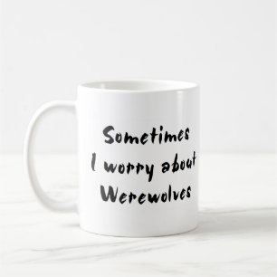 weerwolf zorgen over koffiemok