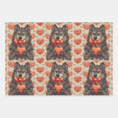 Weerwolven en Snoep Hitte Valentijnsdag Inpakpapier Vel (Voorkant 2)