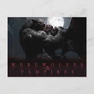 Weerwolven & Vampiers - Dominion Briefkaart