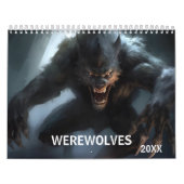 Weerwolven Wolf Lycan Dier Kalender (Hoes)