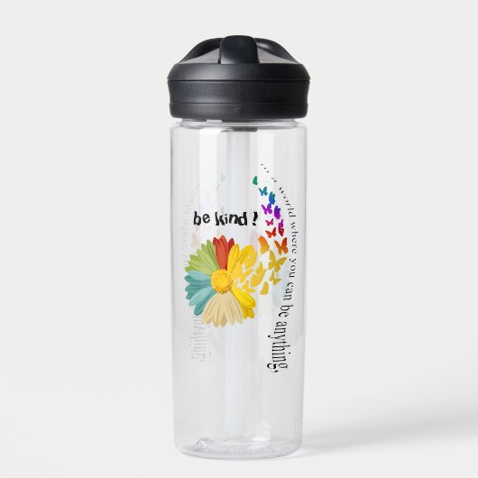 Wees Aardig | 590ml Waterfles (Voorkant)