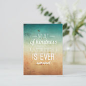 Wees aardig briefkaart (Staand voorkant)