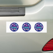 Wees aardig bumpersticker (Op auto)
