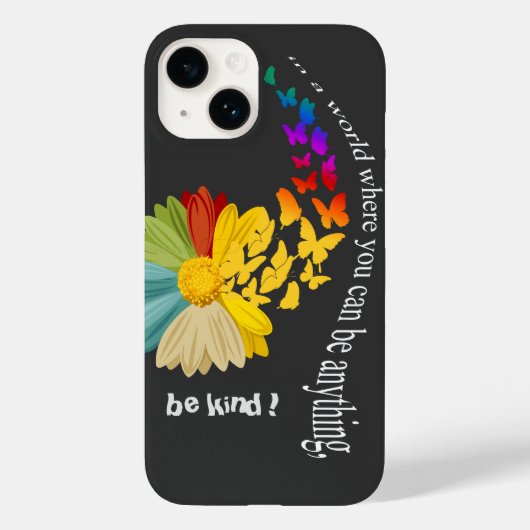 Wees aardig Case-Mate iPhone case (Achterkant)