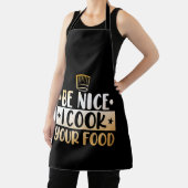 Wees aardig dat ik je eetkeuken koken. schort (Insitu)