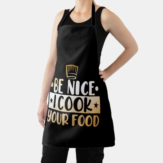 Wees aardig dat ik je eetkeuken koken. schort (Insitu)
