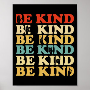 Wees aardig doof bewustzijn, hard van het horen va poster