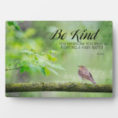 Wees aardig fotoplaat (voorkant)