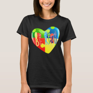 Wees Aardig Hand Gebarentaal Puzzel Autisme Bewust T-shirt