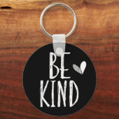 Wees aardig hart sleutelhanger (Voorkant)