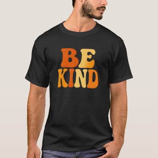 Wees aardig Heren Basic T-Shirt (Voorkant)