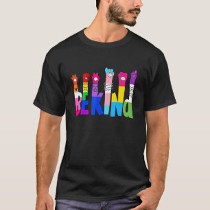 Wees Aardig Kat Pootjes Lgbt Pride Regenboog Vlag T-shirt