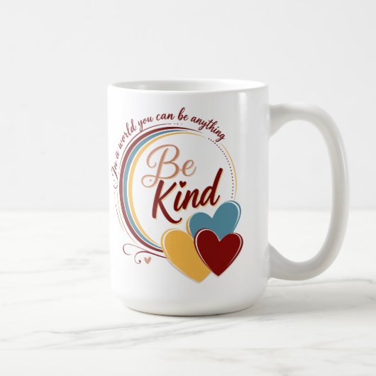 Wees aardig koffiemok (Rechts)