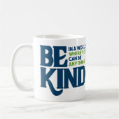 Wees aardig koffiemok (Links)