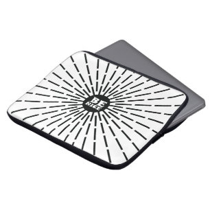 Wees aardig laptop sleeve