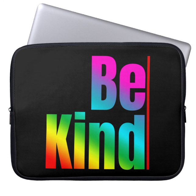 WEES AARDIG LAPTOP SLEEVE (Voorkant)