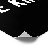 Wees aardig Mannen Vrouwen Kinderen Poster (Hoek)