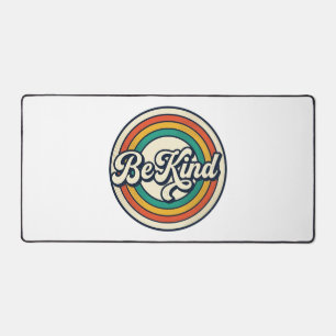 Wees Aardig Retro Regenboog Vintage Shirt Ontwerp_ Bureaumat