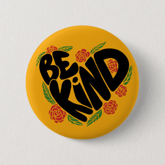 Wees aardig ronde button 5,7 cm