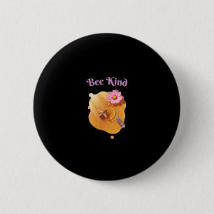 Wees Aardig Ronde Button 5,7 Cm