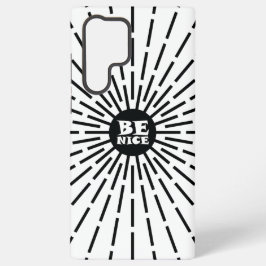 Wees aardig samsung galaxy hoesje